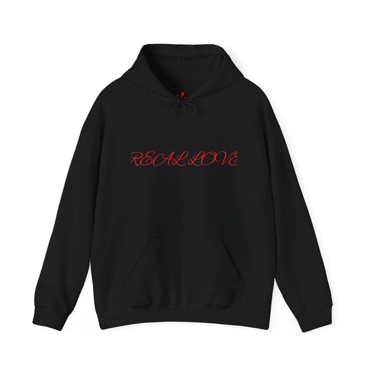 REAL LOVE  Hooded Sweatshirt