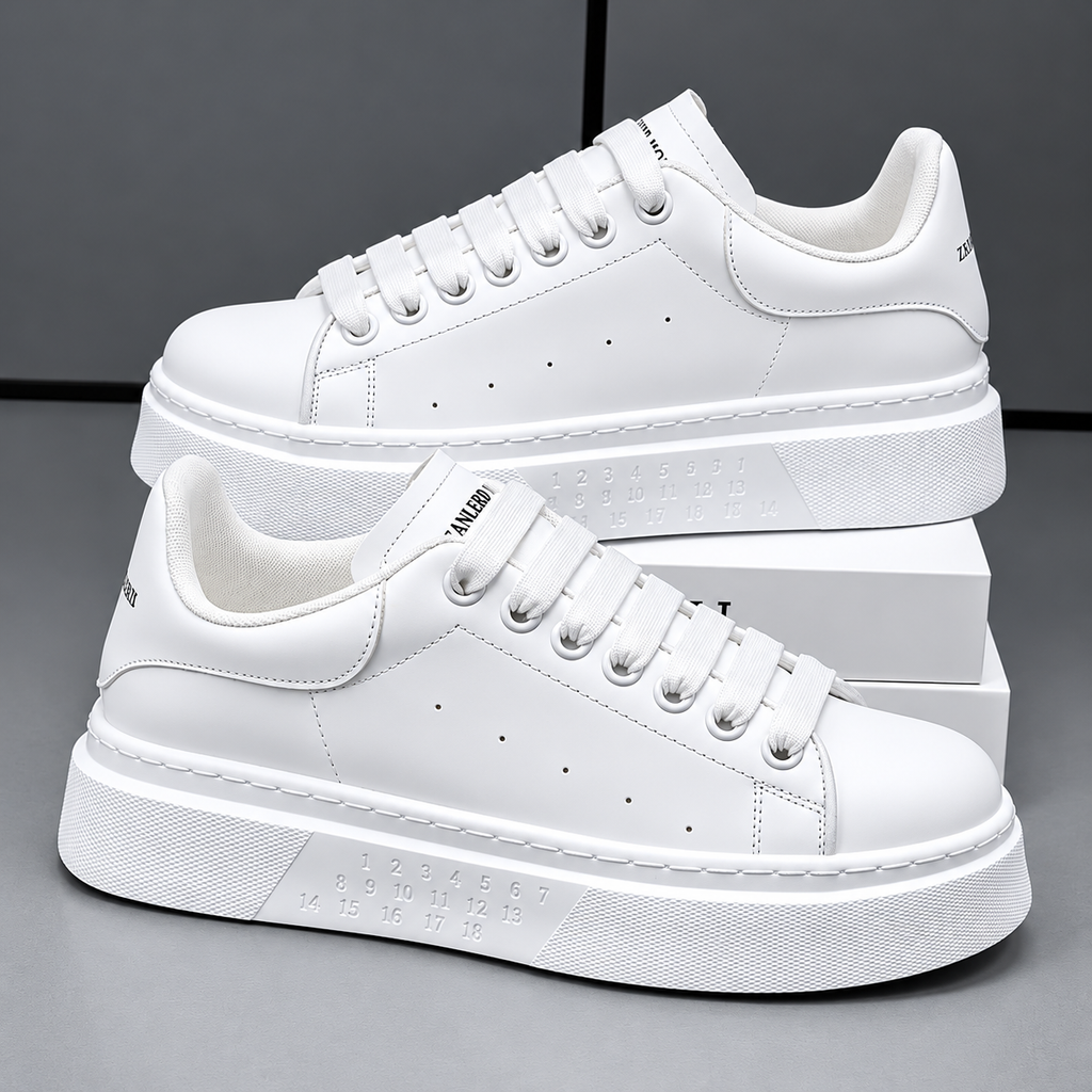 Basket blanche pour hommes