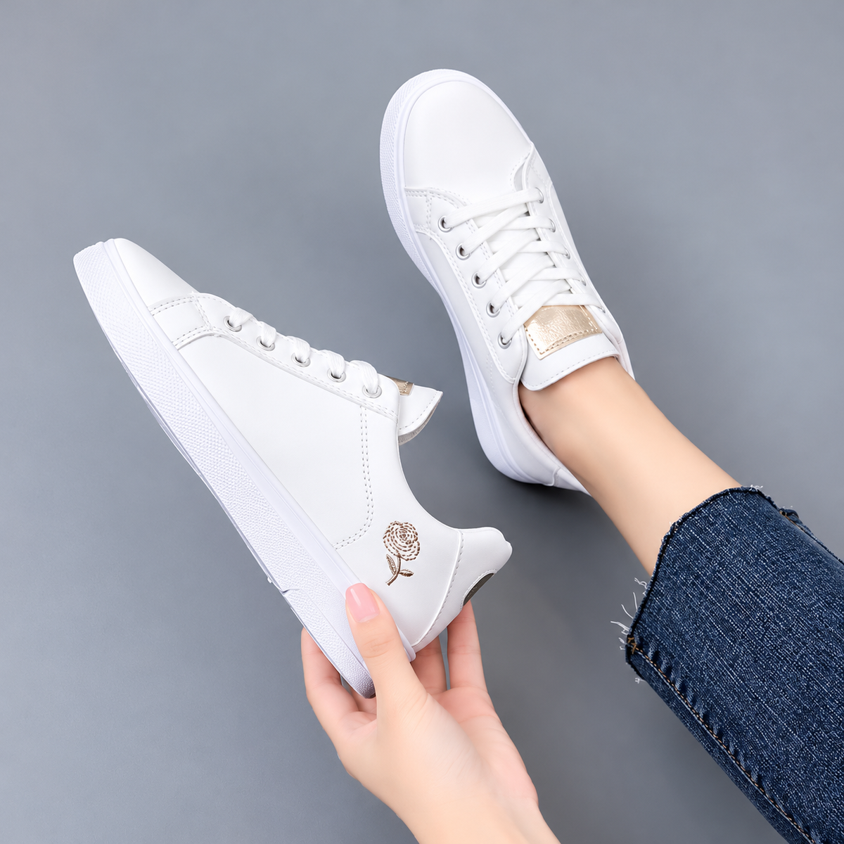Basket nouvelle tendance féminine